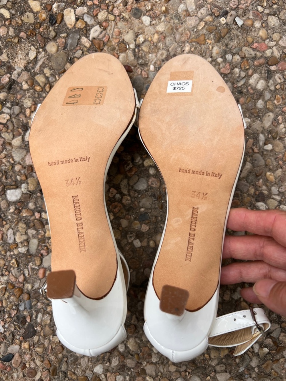 Manolo Blahnik Size 34.5 - Picture 2 of 6